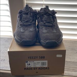 Authentic yeezy 500 utility black